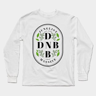 DNB - Junglist Massive Plant Life (black/green) Long Sleeve T-Shirt